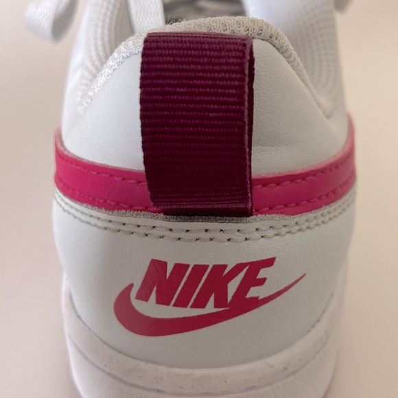 NIKE COURT VISION, PINK, GREY, WHITE. KIDS SIZE 5 - Picture 4 of 6